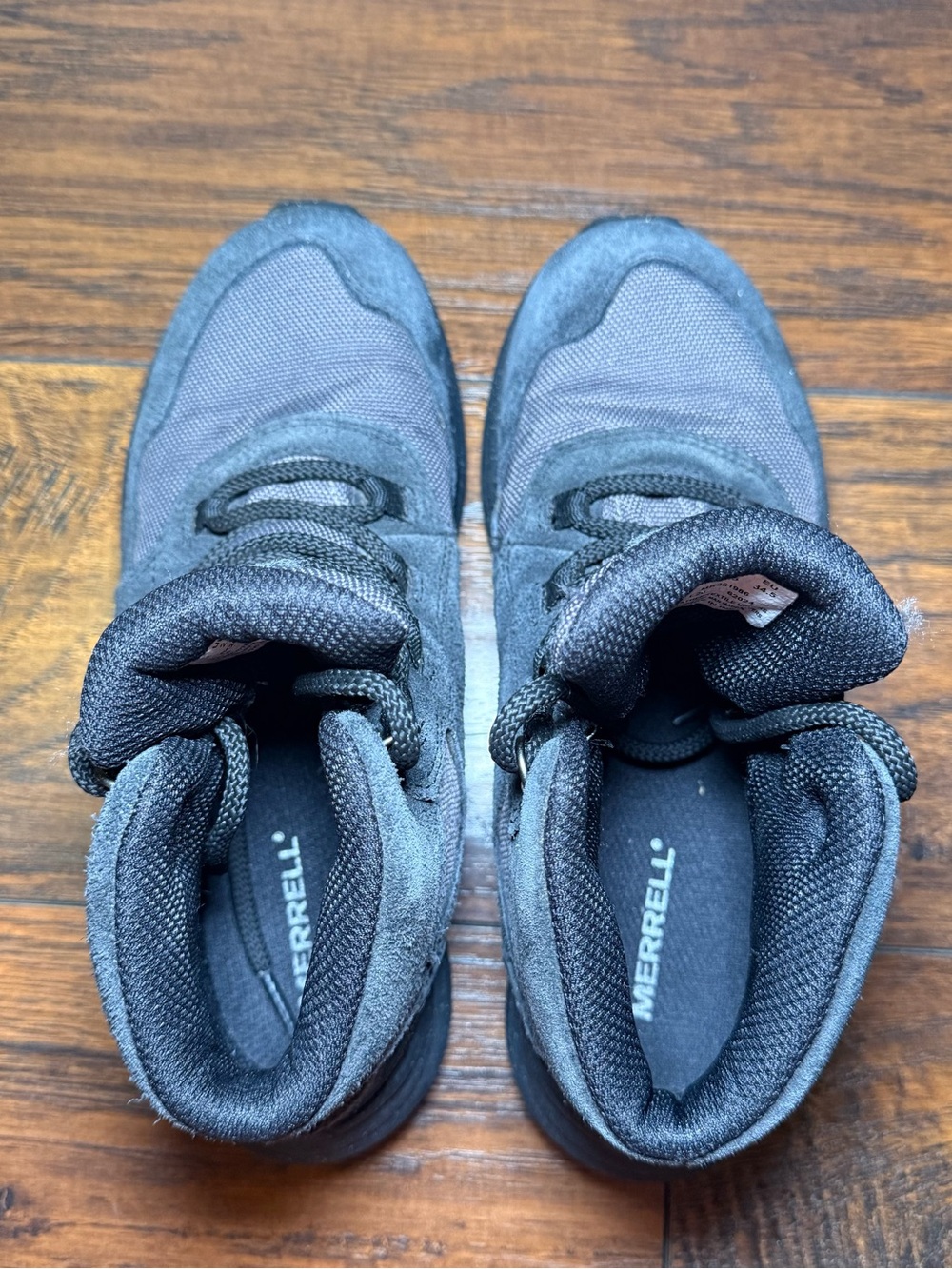 Merrell Kids Ontario 85 Waterproof Boots Size 3.5 youth Outdoor Trail Shoes Hike - Picture 9 of 11